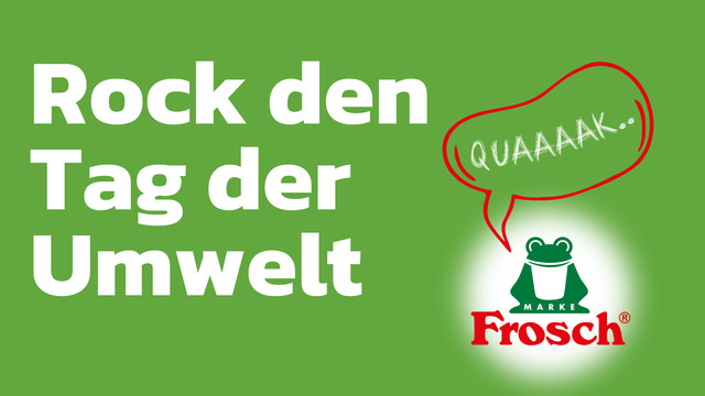 Tag der Umwelt mit Frosch und Radio 88.6