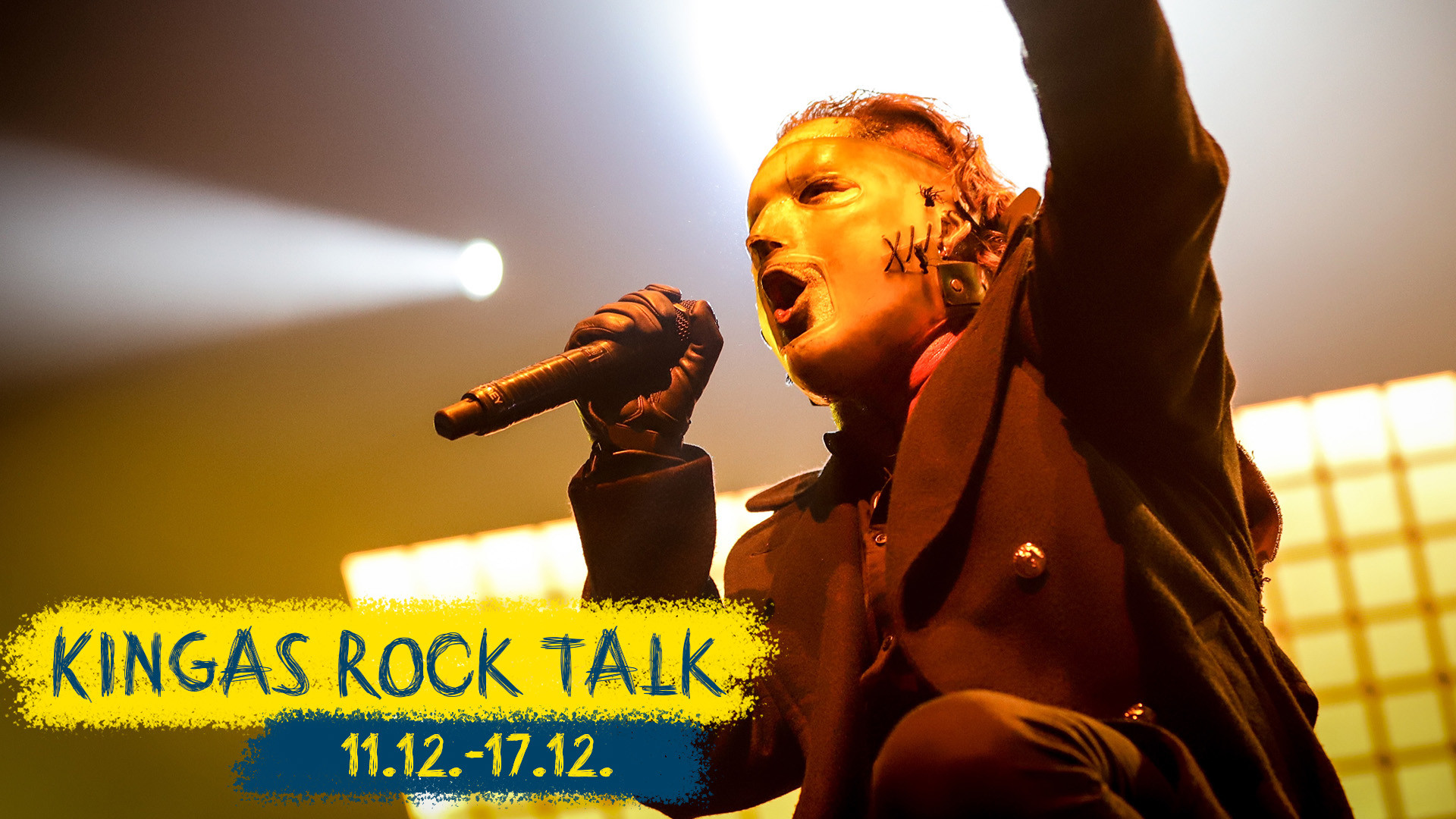 Corey Taylor from Slipknot live