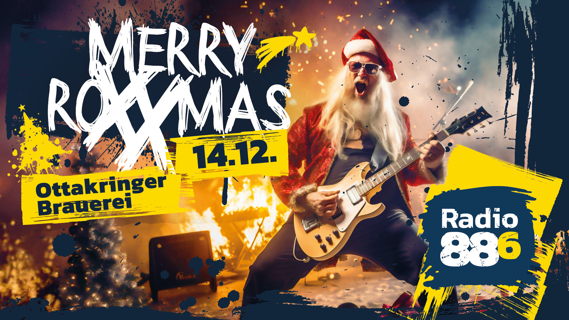 88.6 Merry RoXXmas mit unserer Senderziege Peter Hornelius