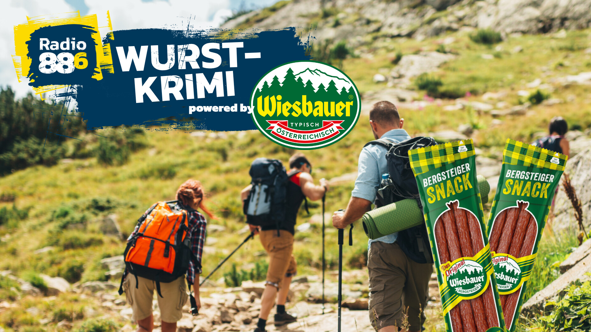 88.6 Wurstkrimi mit Wiesbauer Bergsteiger Snacks