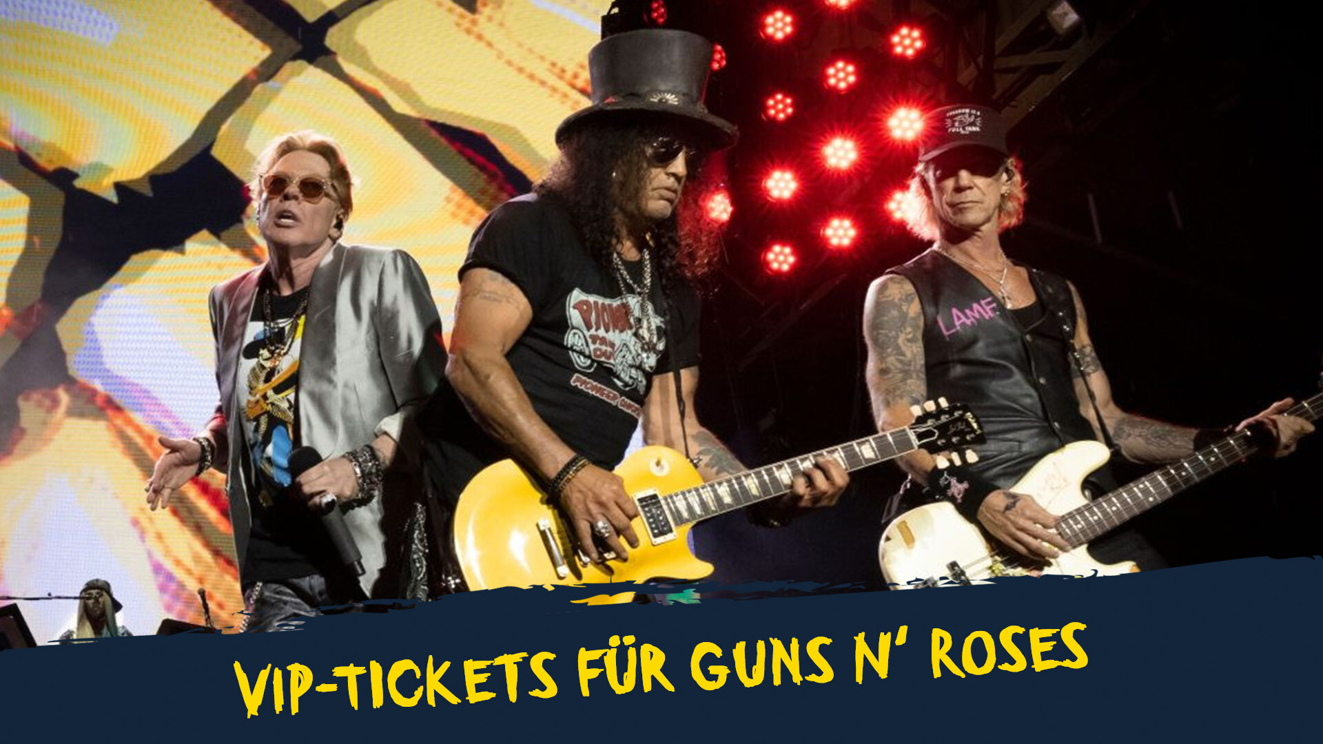 Guns N' Roses auf der Bühne