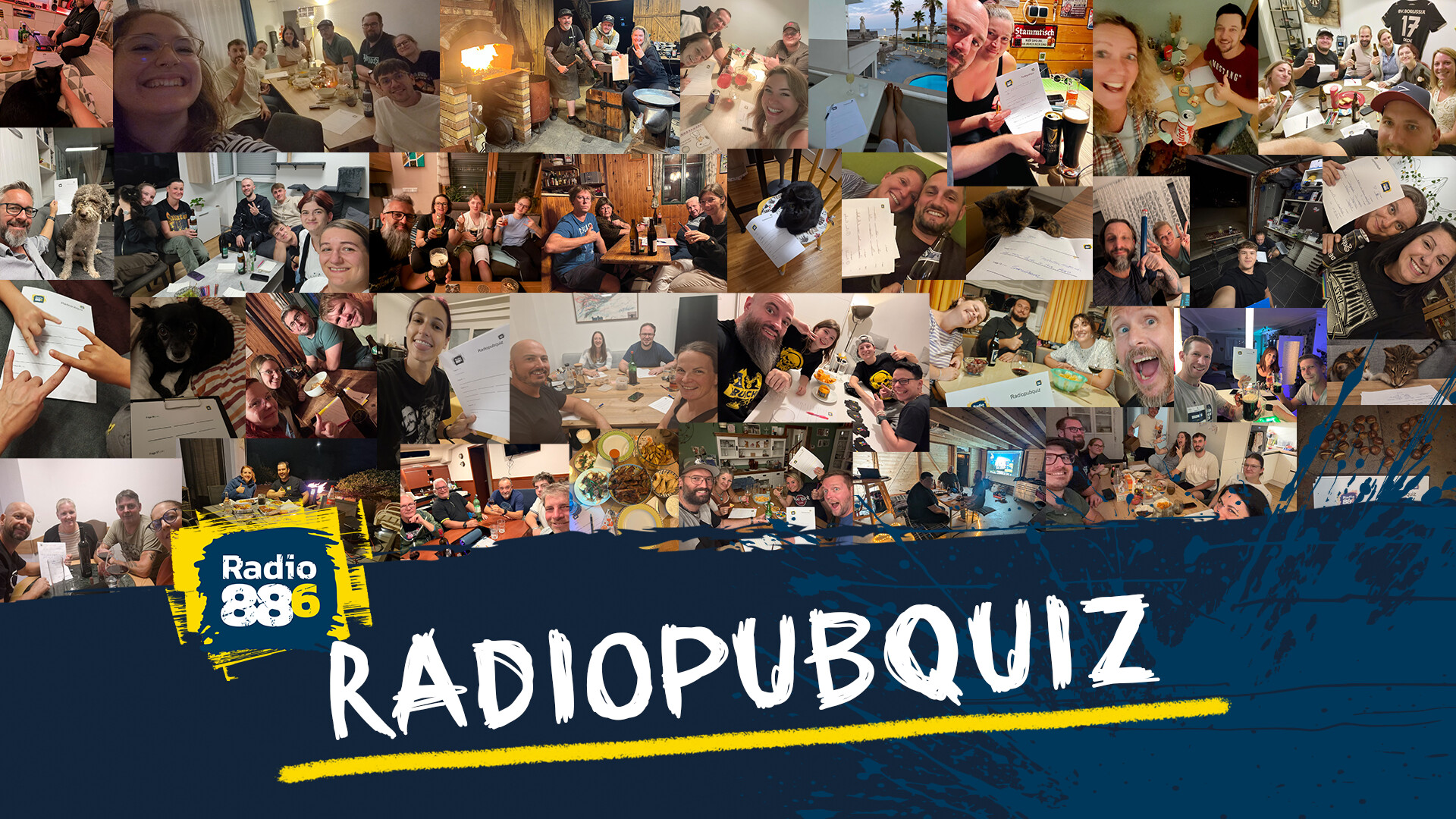Fotos der 88.6 Hörer beim Mitspielen beim 88.6 Radiopubquiz