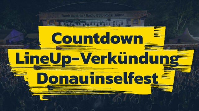 88.6 Donauinselfest Bühne mit einer jubelnden Menschenmasse davor